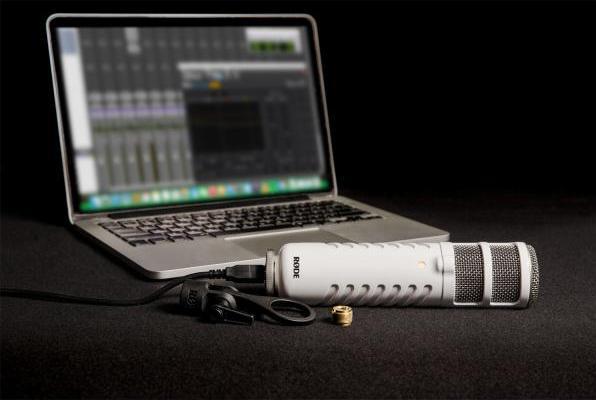 Produktbild RØDE Podcaster USB-Mikrofon mit keepdrum Mikrofon-Spinne Schwarz