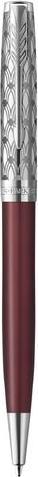 Produktbild Parker Kugelschreiber Sonnet Premium Metal & C.C. sw M (Edelstahl, Rot, 1 x)