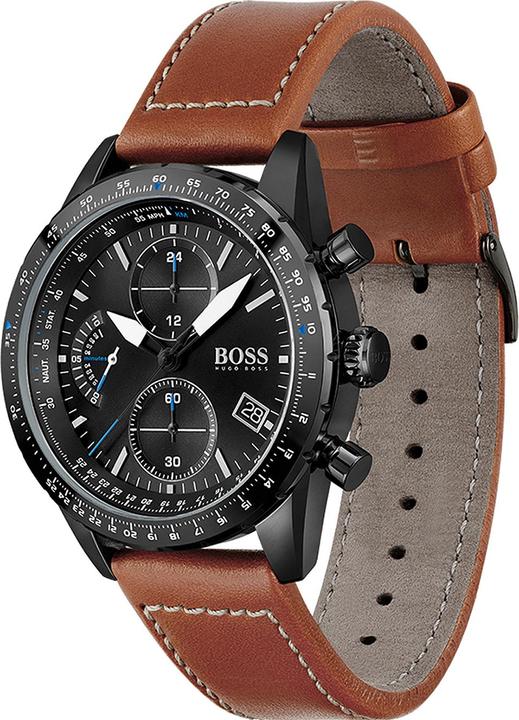 Actual product image BOSS Pilot Chrono (Chronograph, 44 mm)