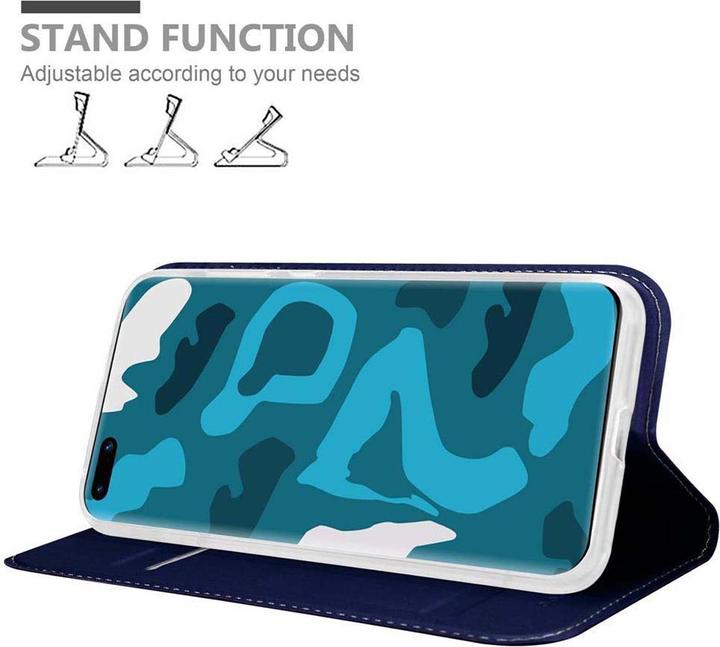 Actual product image Cadorabo Book Classy Style Cover (Huawei P40 Pro+)