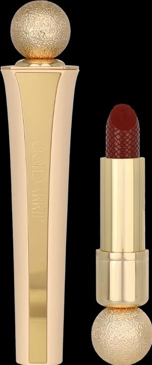 Actual product image Jimmy Choo Seduction Collection Satin Lipstick (#002 Burgundy Charm)