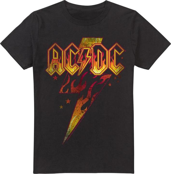 Actual product image AC/DC Mens Fire Bolt T-Shirt (4XL)
