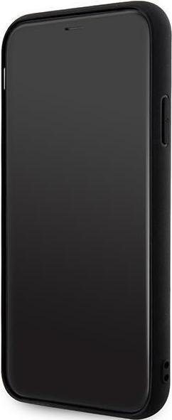 Actual product image Karl Lagerfeld KLHCN61RUPKLPK iPhone 11 / Xr 6.1" hardcase czarny/black 3D Monogram (Apple iPhone XR)