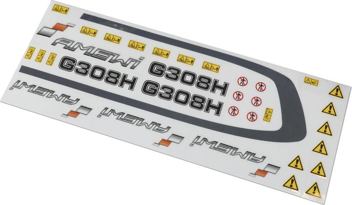 Immagine prodotto Amewi Crawler Excavator Hydraulics G308H, Giallo 1:13.5, RTR (RTR pronto all'uso)