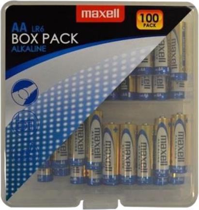 Actual product image Maxell LR6 AA Box (100 pcs., AA)