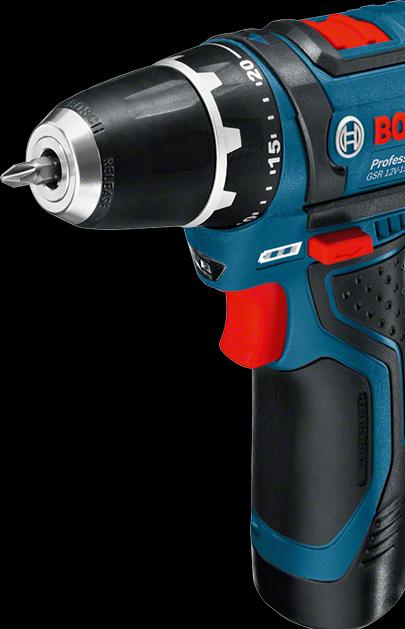 Actual product image Bosch Professional GSR 12V-15 Professional (Rechargeable battery operated)