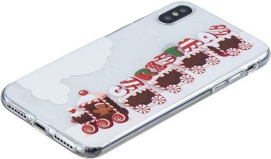 Produktbild MU Style Softcase mit Weihnachtsmuster (Apple iPhone X, Apple iPhone XS)