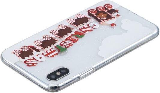 Produktbild MU Style Softcase mit Weihnachtsmuster (Apple iPhone X, Apple iPhone XS)