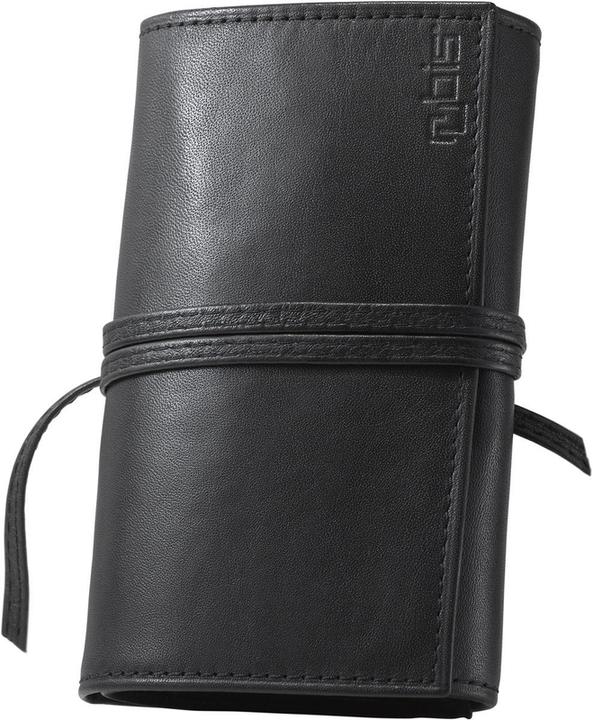 Actual product image Rubis Manicure set leather roller case 4 pieces, black