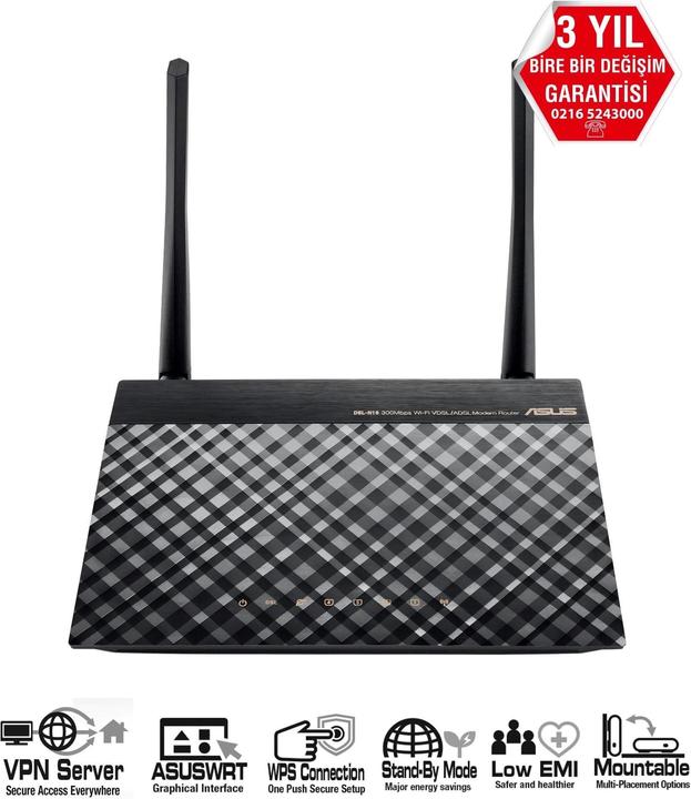 Produktbild ASUS DSL-N16 Wireless Router