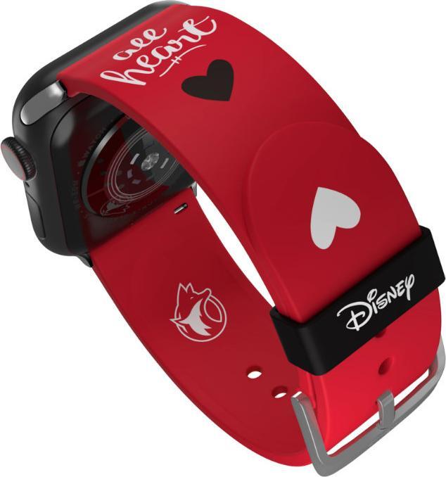 Actual product image Moby Fox Disney bracelet pour smartwatch Minnie Mouse Classic Hearts (Silicone, Apple Watch)