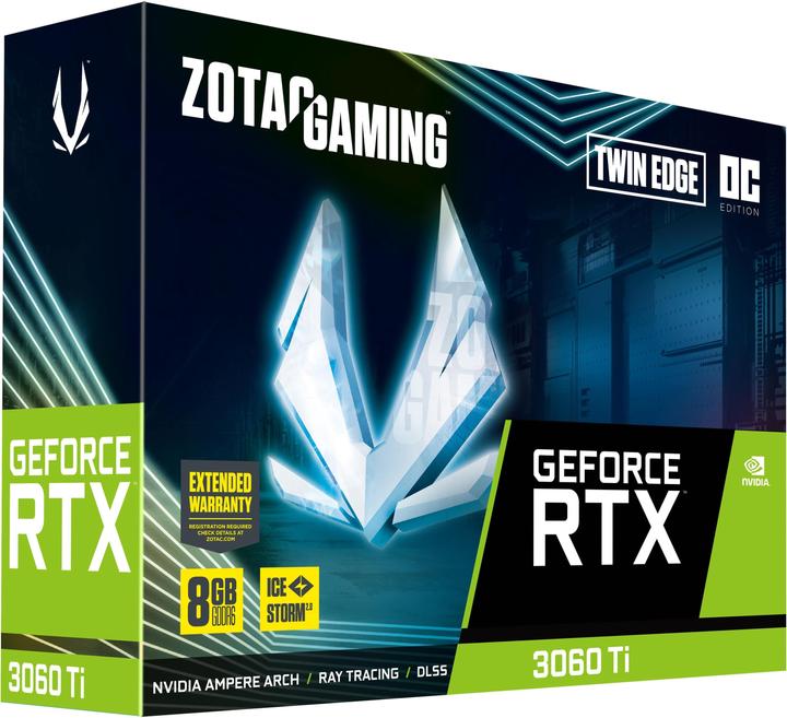 Immagine prodotto Zotac GeForce RTX 3060 Ti Twin Edge OC LHR (8 GB)