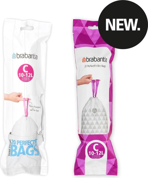 Actual product image Brabantia PerfectFit size C (20 x, 12 l)