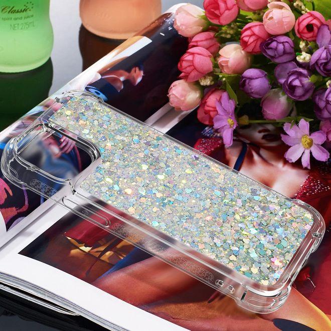 Produktbild MU Style Glitter Softcase Hülle (Apple iPhone 13 Pro)
