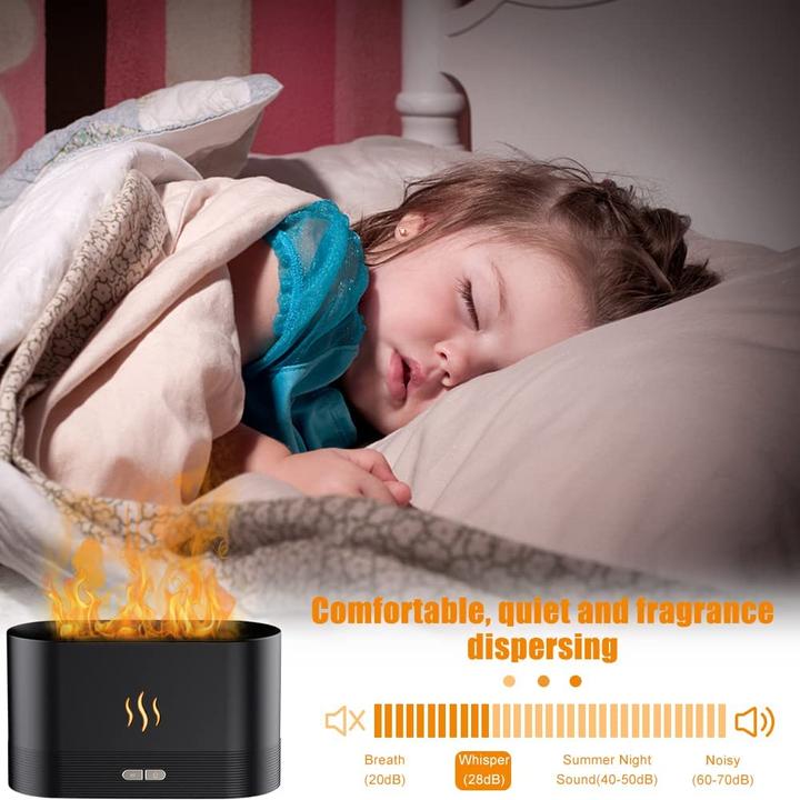 Produktbild PhoneLook Dampf cheminée Luftbefeuchter Feuer Effekt LED