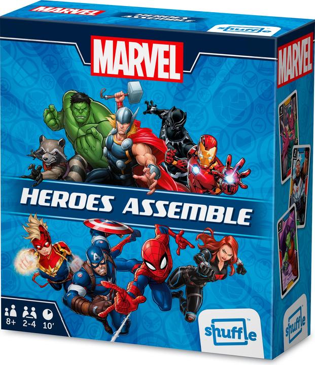 Image du produit Cartamundi Shuffle - Marvel Heroes Assemble - Jeu de Cartes