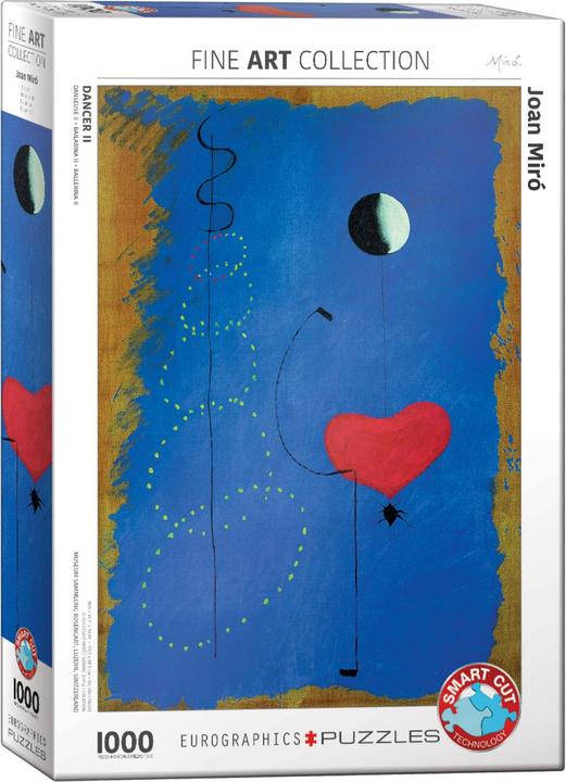 Eurographics Ballerina II von Joan Mirà (1000 onderdelen)