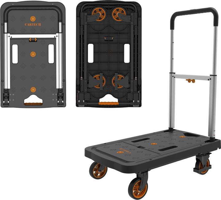Image du produit CarTech Chariot à plate-forme pliable 135kg (135 kg)