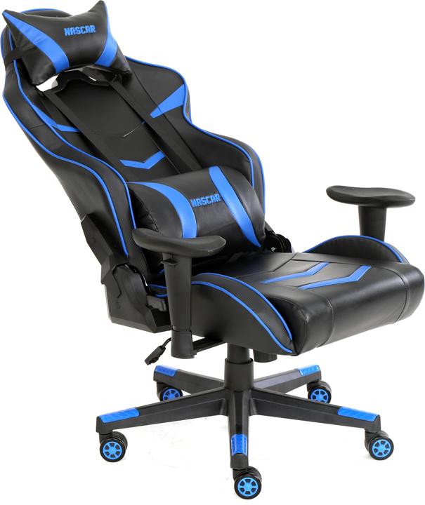 Image du produit Omega Chaise de jeu Varr Nascar, Noir-bleu