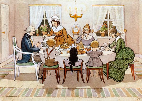 Produktbild Tante Grün, Tante Braun und Tante Lila (Deutsch, Elsa Beskow, 2015)