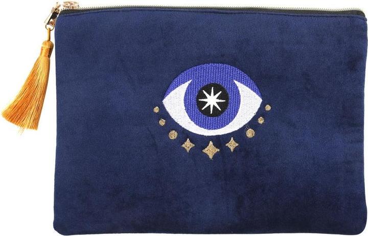 Something Different All Seeing Eye Kosmetiktasche aus Samt