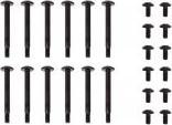 Actual product image Alphacool Radiator screw set, M3 x 30 mm, M3 x 5 mm, 12 pieces
