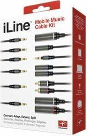 Immagine prodotto IK Multimedia iLine - Kit di cavi per la musica mobile (0.30 m, Cinch)