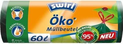 Actual product image Swirl Bin liner Öko 114234 60.0 l green, 8 pcs. (8 x, 60 l)