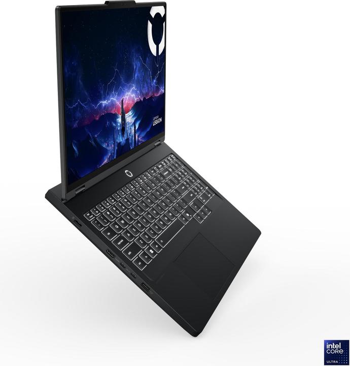 Actual product image Lenovo Legion Pro 5 16IAX10H (83LU000KGE), eclipse black (16", Intel Core Ultra 9 275HX, 32 GB, 1000 GB, DE)