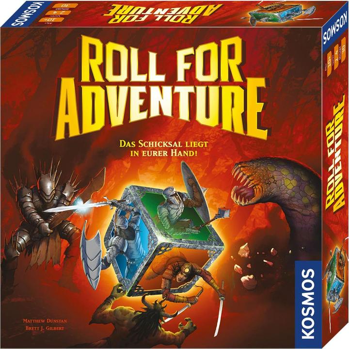 Image du produit Kosmos Jeu Roll for Adventure (Allemand)
