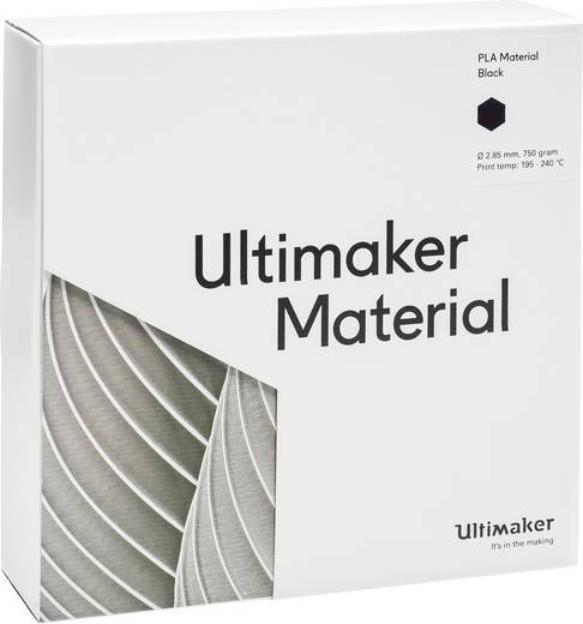 Image du produit Ultimaker Filament (PLA, 2.85 mm, 750 g, Noir)