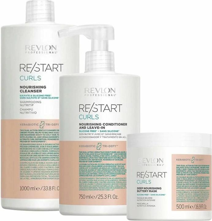 Image du produit Revlon Professional Après-shampooing nourrissant Restart Curls 750 ml (750 ml)
