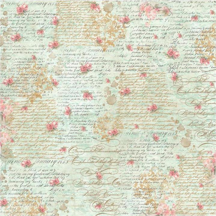 Produktbild Stamperia Scrapbook-Block "Precious" (190 g/m², 10 x)
