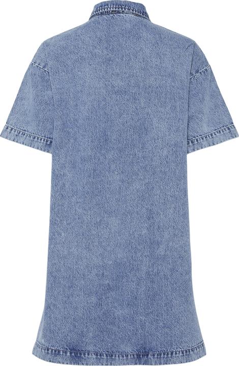 Actual product image Pieces Pckenya Ss A-Shape Denim Dress Noos Bc (S)