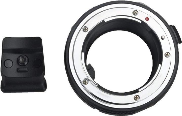 Commlite Adapter Nikon F Linsen zu Sony E (Standard, Nikon F)