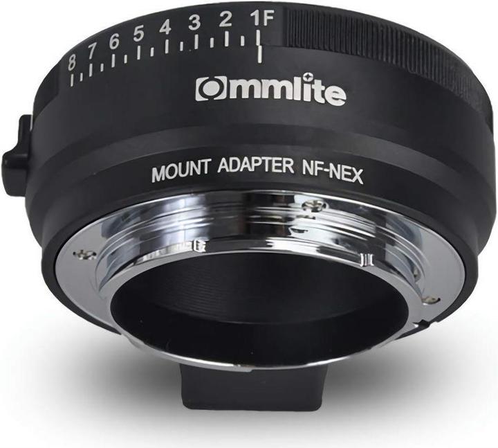 Produktbild Commlite Adapter Nikon F Linsen zu Sony E (Standard, Nikon F)