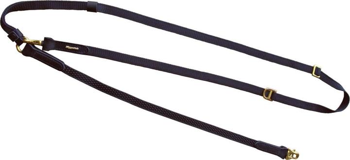 Niggeloh Umhängeleine Grip schwarz 15mm (Hund, Hundesport)