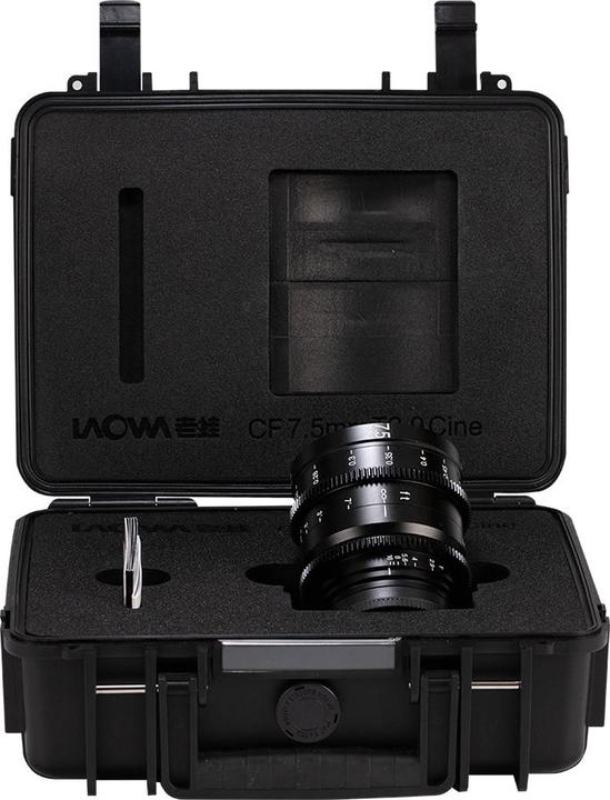 Actual product image Venus Optic Fixed Focal Length 7.5 mm T2.9 Zero-D S35 Cine Lens - E-Mount (Sony E)