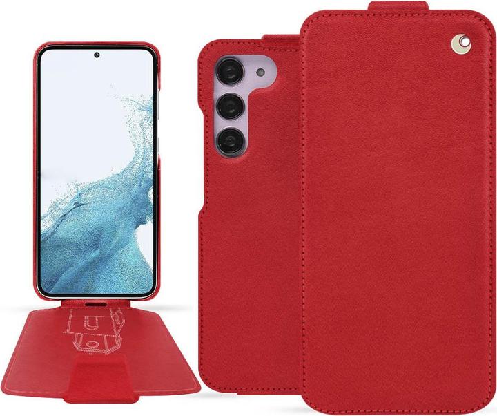 Actual product image Noreve Vertical leather shell (Samsung Galaxy S23)