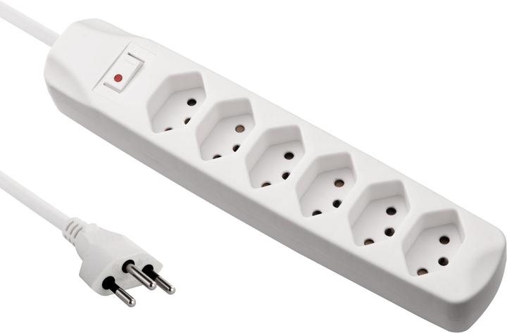 Actual product image Furber Connector strip 6xT13, white (6 x, Type 13, 1.50 m)