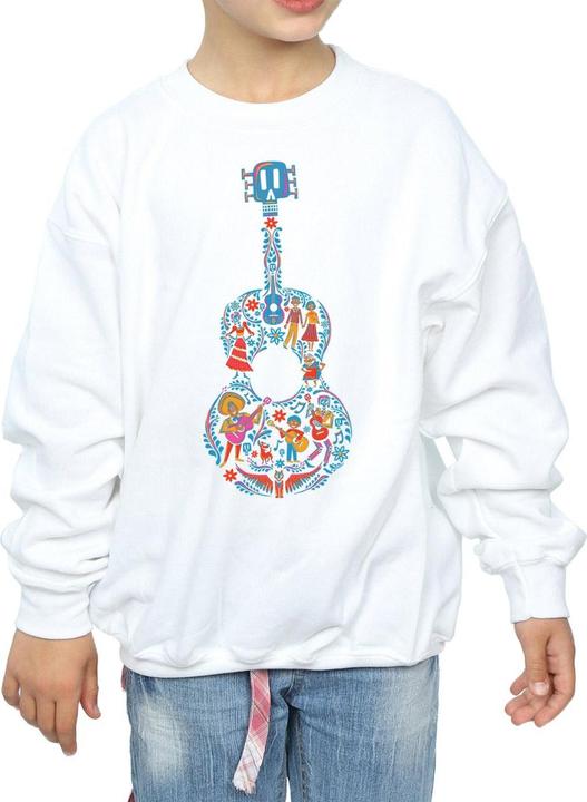 Produktbild Disney Coco Guitar Pattern Sweatshirt Mädchen (116)