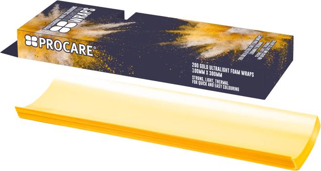Produktbild Procare Premium U-Lite Foam Wraps 100 x 300 mm gold