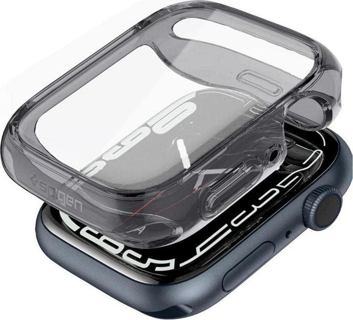 Produktbild Spigen Ultra Hybrid-Gehäuse für Apple Watch 7 / 8 / 9 (45 mm) – transparentes Grau