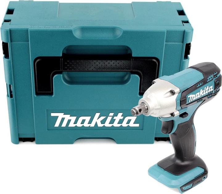 Immagine prodotto Makita DTW 190 Z Avvitatore ad impulsi a batteria 18V 190Nm + Valigetta Makpac - senza batteria, sen (Batteria ricaricabile)