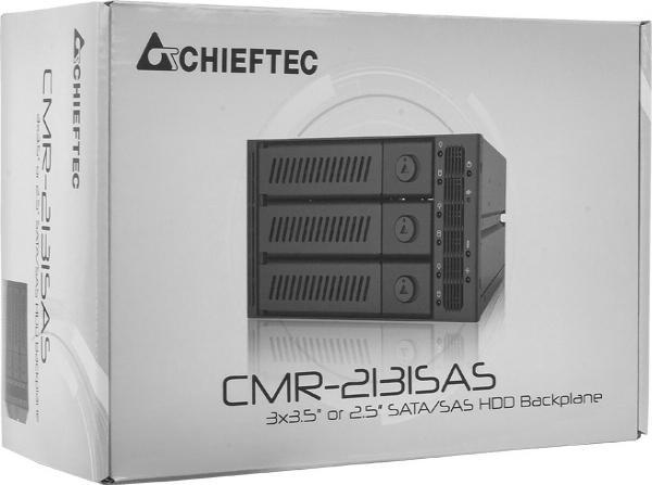 Actual product image Chieftec CMR-2131SAS - Enclosure for storage drives - 2.5" / 3.5" shared (6.4
