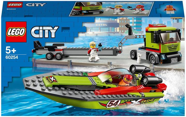 LEGO Rennboot-Transporter (60254, LEGO City)