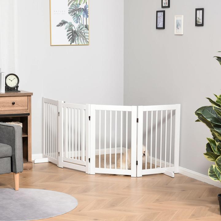 Image du produit PawHut Barrière de sécurité de porte pliable (220 cm)