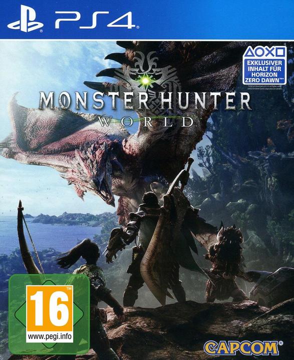 Actual product image Capcom Monster Hunter: World (PS4, Multilingual)