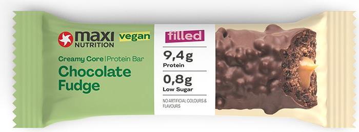 Produktbild Maxi Nutrition Vegan Creamy Core Protein Bar (12 x 45G) (Schokolade, 12 Stk., 540 g)