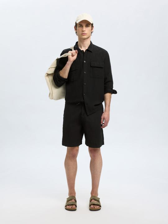 Immagine prodotto Selected Homme Loose Fit Shorts aus Leinengemisch (L)